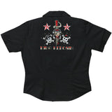 King Kerosin - Girls On Dagger Ladies Work Shirt