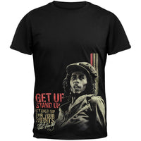 Bob Marley - Get Up Black T-Shirt