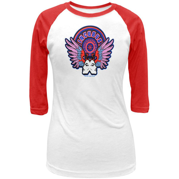 Incubus - Winged Face Juniors Raglan