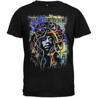 Jimi Hendrix - Psychedelic Plugs Soft T-Shirt