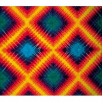 Diamonds Pattern - Tie Dye Tapestry