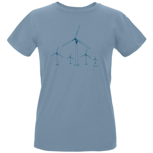 Wind Power Organic Women's T-Shirt