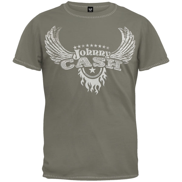 Johnny Cash - Flight Overdye T-Shirt
