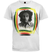 Bob Marley - Paint Strokes White T-Shirt