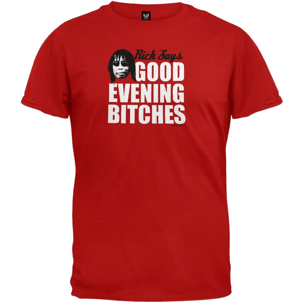 Rick James - Good Evening Bitches T-Shirt