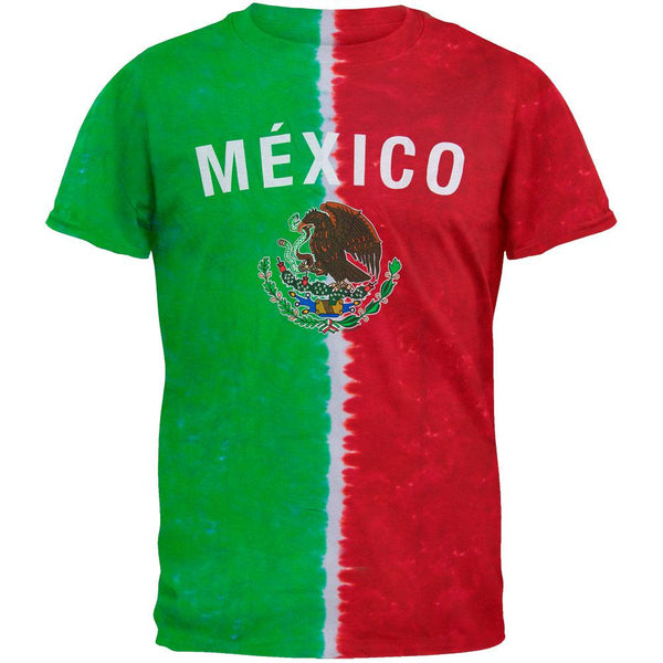 Mexican Flag Tie Dye T-Shirt