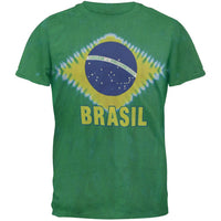 Brazilian Flag Tie Dye T-Shirt