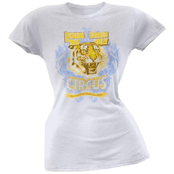Ringling Bros - Tiger Head Juniors T-Shirt