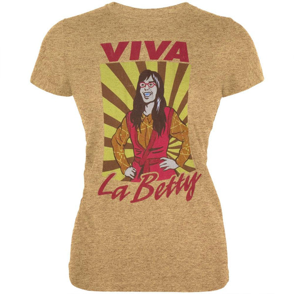 Ugly Betty - Viva La Betty Light Tan Juniors T-Shirt