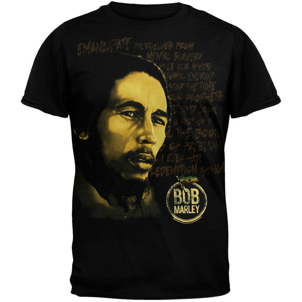 Bob Marley - Redemption Black T-Shirt