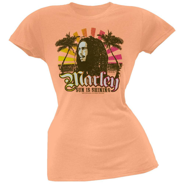 Bob Marley - Shining Juniors T-Shirt