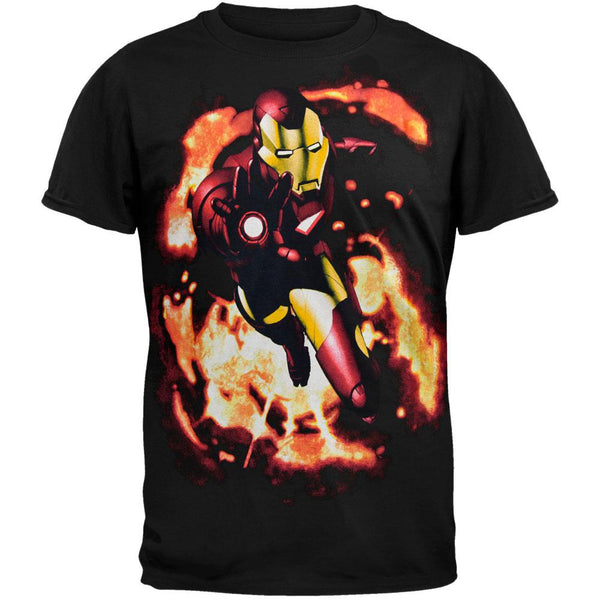 Iron Man - Smolder Flame T-Shirt