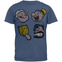 Popeye - Happy Faces Soft T-Shirt