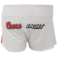 Coors Light - Logo Raw Edge Juniors Drawstring Shorts