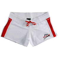 Coors Light - Logo Raw Edge Juniors Drawstring Shorts