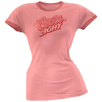 Coors Light - Pink Logo Juniors T-Shirt