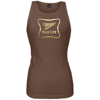 Miller - Gold Logo Juniors Tank Top