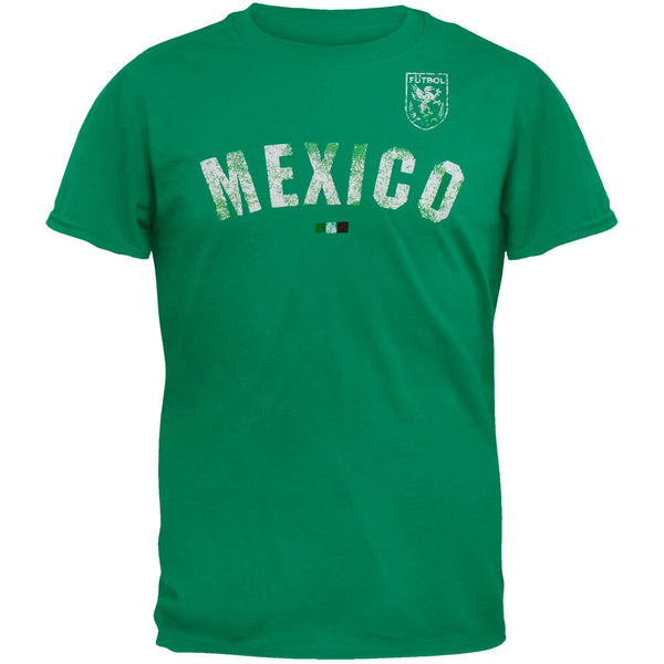 Mexico Flocked Soccer T-Shirt