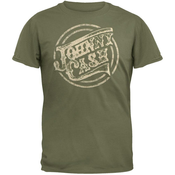 Johnny Cash - Circle Logo Soft T-Shirt