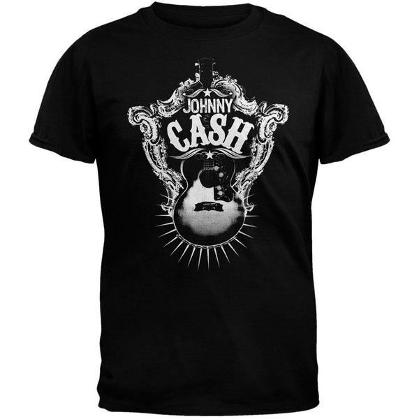 Johnny Cash - Guitar Target Soft T-Shirt