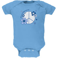 Little Hippie - Peace Peacock Baby One Piece