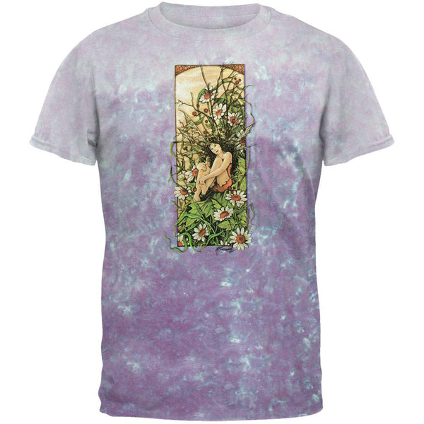 Flower Bed Fairy Tie Dye T-Shirt