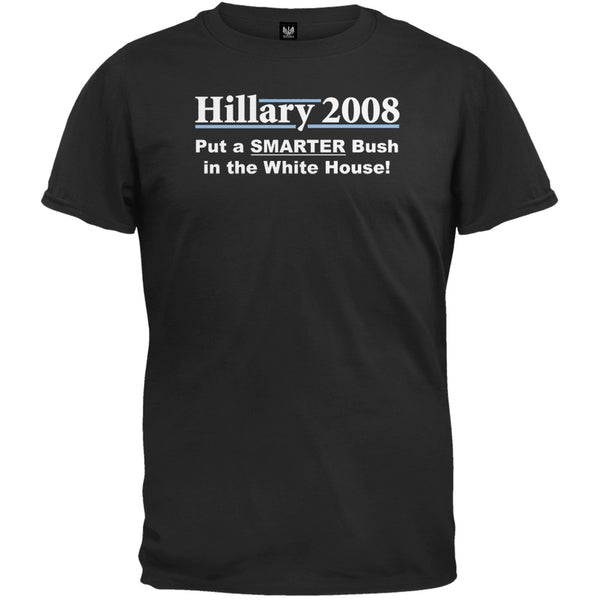 Hillary 2008: Smarter Bush T-Shirt