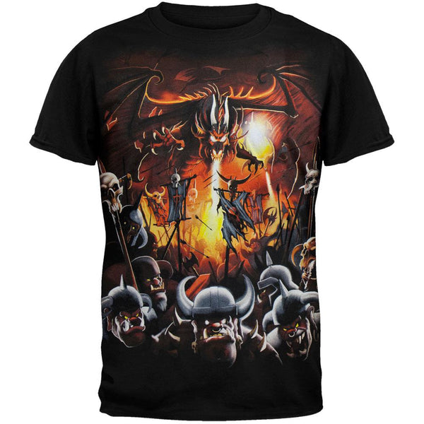Dragon Vs. Dwarves T-Shirt