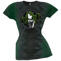 Green Fairy Juniors Tie Dye T-Shirt