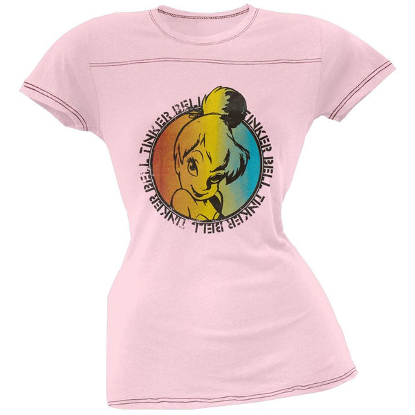 Tinkerbell - Rainbow Face Juniors T-Shirt
