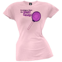 Strangers Have The Best Candy Juniors T-Shirt