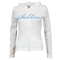 Sublime - Floral Surf Juniors Zip Hoodie