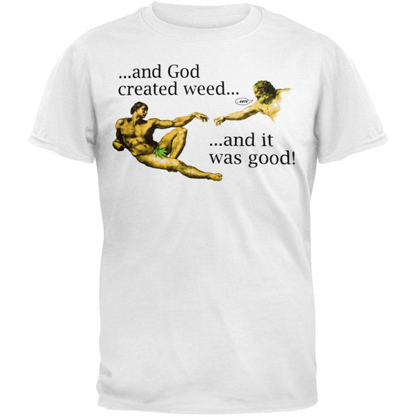 And God Created Weed T-Shirt