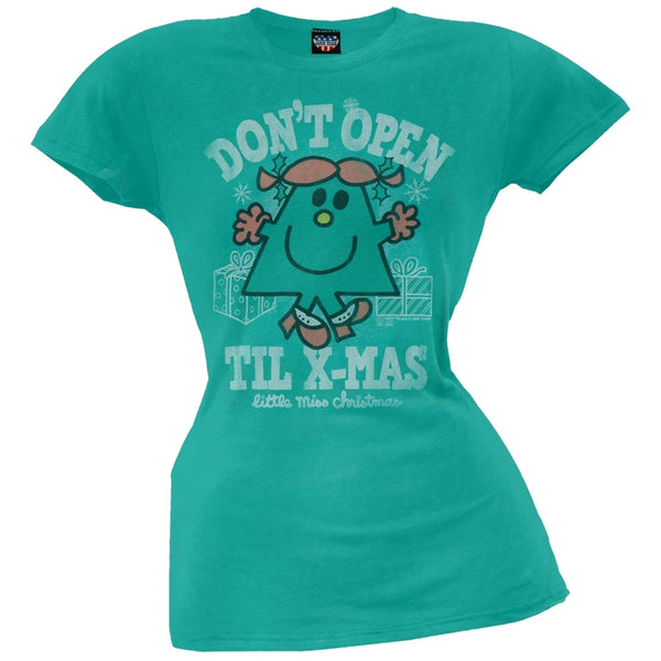 Little Miss - Don't Open Til X-Mas Juniors T-Shirt