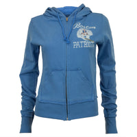 Boston Patriots - Old School Logo Juniors Zip Hoodie