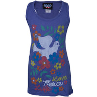 Peace Love Life Juniors Tank And Shorts Set