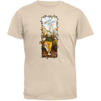 Alice In Wonderland - Late Rabbit - Tan T-Shirt