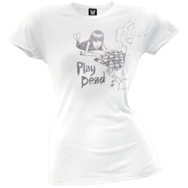 Emily The Strange - Play Dead Juniors T-Shirt