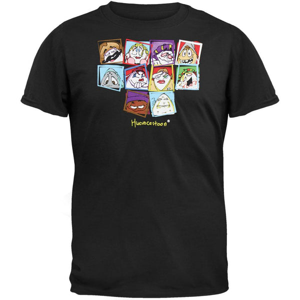 Huevo Cartoon - Huevo Squares T-Shirt