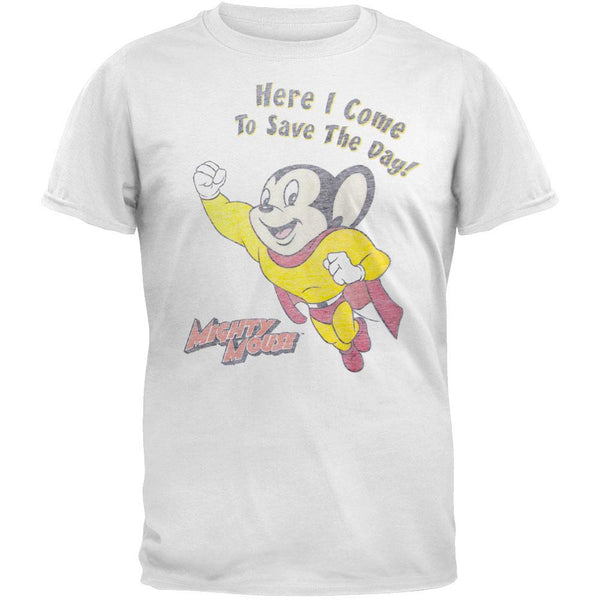 Mighty Mouse - Save The Day Soft T-Shirt