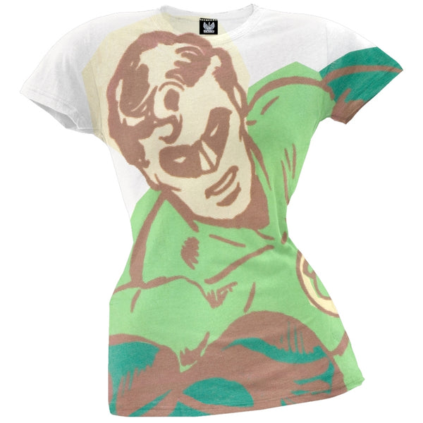 Green Lantern - Green Suave Juniors T-Shirt