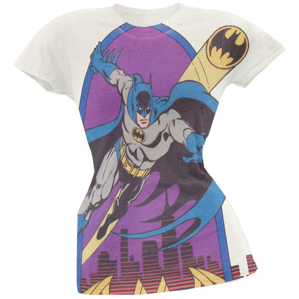 Batman - Bat Signal Juniors Soft T-Shirt