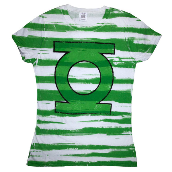 Green Lantern - Lantern Stripes Juniors T-Shirt