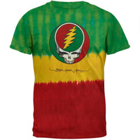 Grateful Dead - Rasta Stealie Tie Dye T-Shirt