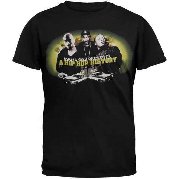 Death Row Records - Hip Hop History Group Shot T-Shirt