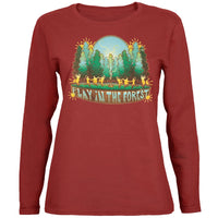 Play In The Forest Juniors Organic Long Sleeve T-Shirt