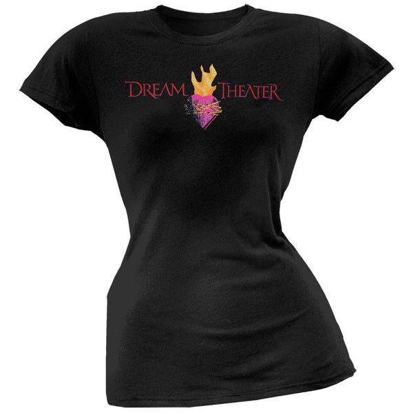Dream Theater - Flaming Heart Juniors T-Shirt