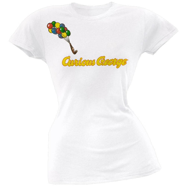 Curious George - Float On Juniors T-Shirt