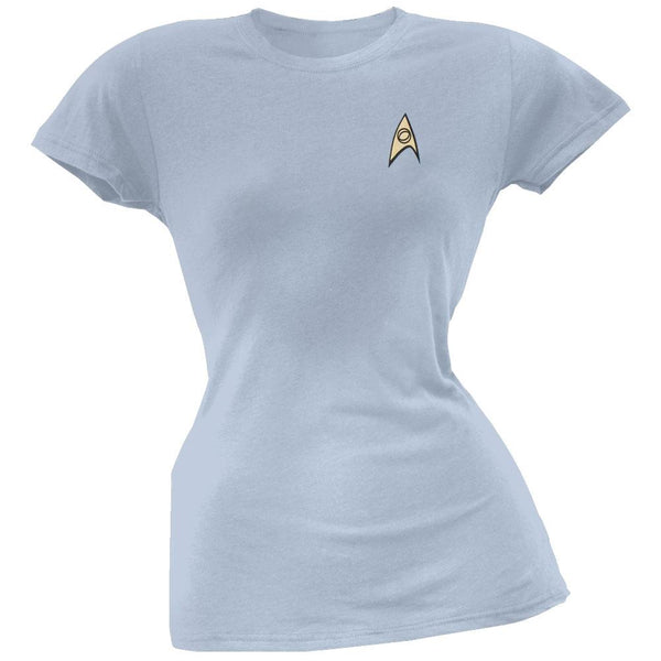 Star Trek - Science Uniform Juniors Costume T-Shirt