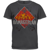 Damageplan - Diamond Logo Gray T-Shirt